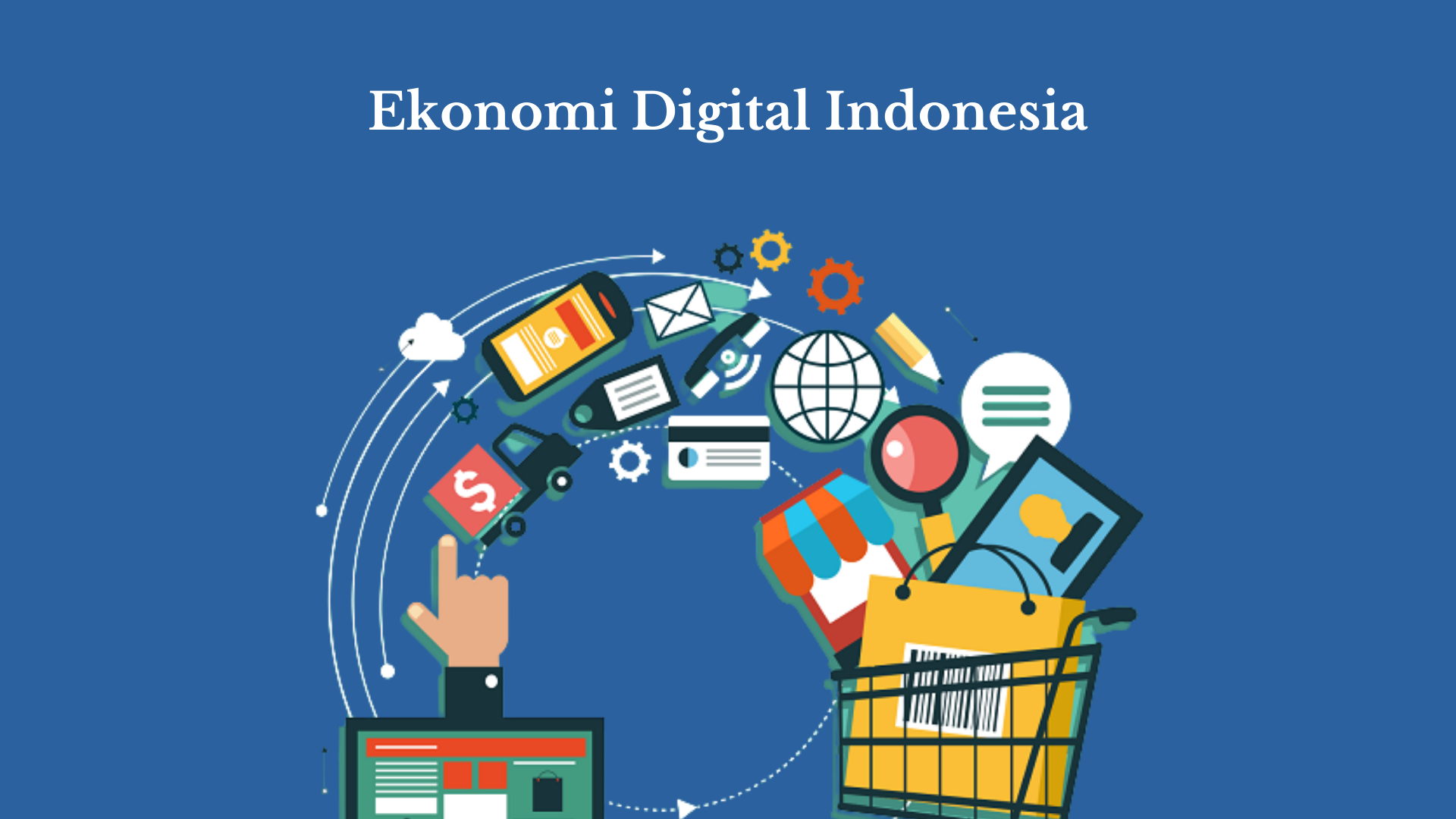 Building a Sustainable Digital Economy with Blockchain for Indonesia 2045